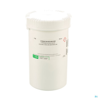 Acide citrique anhydr pdr    1kg certa