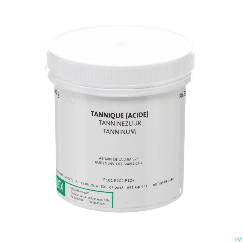 Acide tannique usp23    100g aca