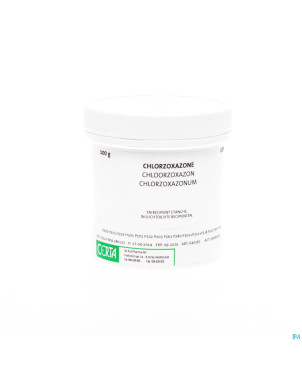 Chlorzoxazone uspxxiv    100g certa