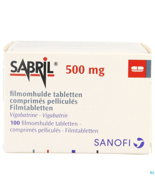 Sabril comp 100 x 500 mg
