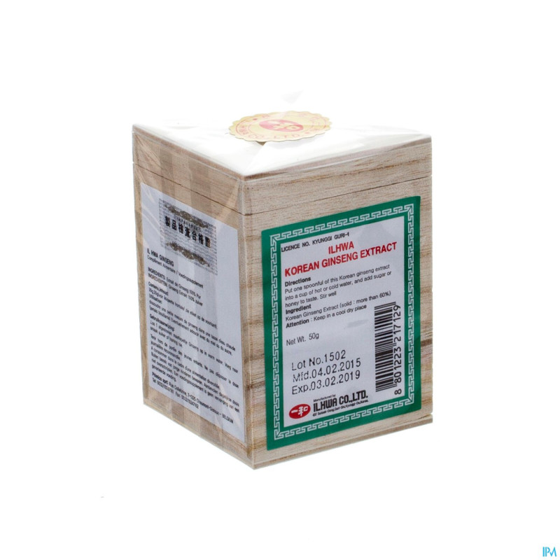 Ginseng il hwa extrait pur    50g