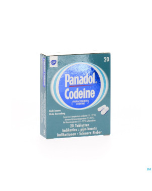 Panadol codeine comp 20