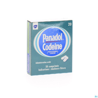 Panadol codeine comp 20