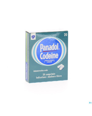 Panadol codeine comp 20