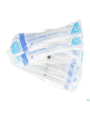 Seringue aiguille 23g 1 1/2 2ml 100