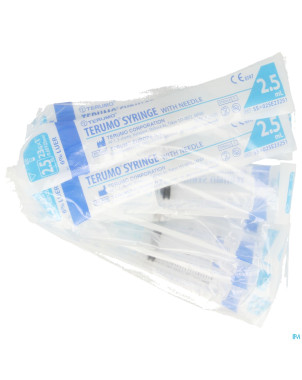 Seringue aiguille 23g 1 1/2 2ml 100