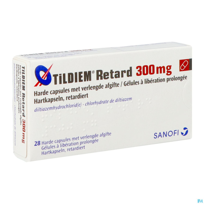 Tildiem retard 300 caps 28x300mg