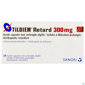 Tildiem retard 300 caps 28x300mg