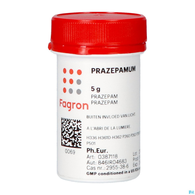 Prazepam vrac    5g fag