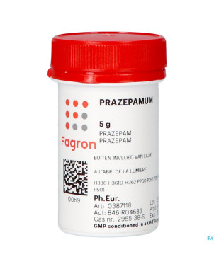 Prazepam vrac    5g fag