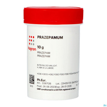 Prazepam vrac    10g fag