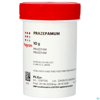 Prazepam vrac    10g fag