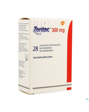 Zantac 300 comp sol  28 x 300 mg