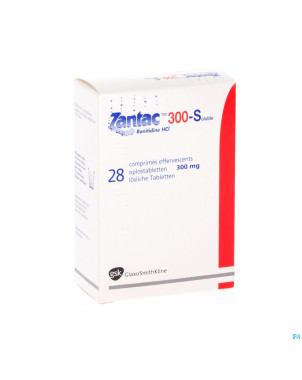 Zantac 300 comp sol  28 x 300 mg