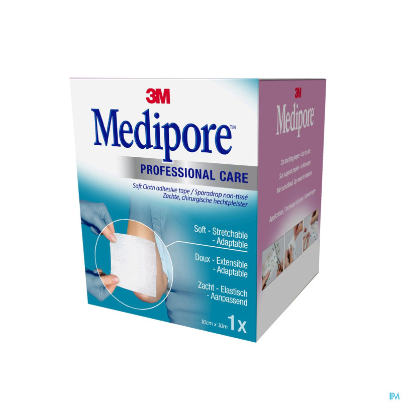 Medipore 3m pans elast adh roul.10cmx10m 1 2991p-2