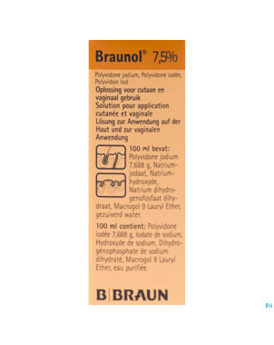 Braunol ad us derm  30ml