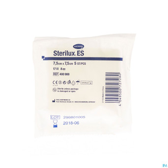 Sterilux es cp ster  8pl  7,5x 7,5cm  30x5 4009084