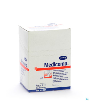 Medicomp cp ster 4pl    5x  5cm 25x2 4217216