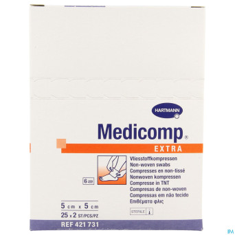 Medicomp cp ster 6pl    5x  5cm 25x2 4217314