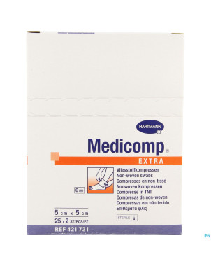 Medicomp cp ster 6pl    5x  5cm 25x2 4217314