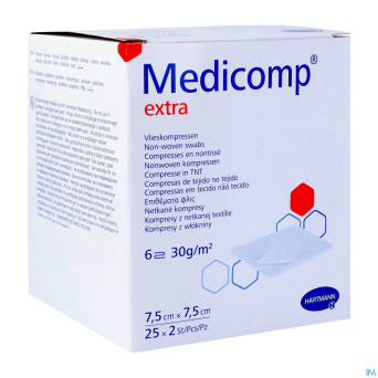 Medicomp cp ster 6pl    7,5x7,5cm 25x2 4110762