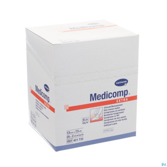 Medicomp cp ster 6pl    7,5x7,5cm 25x2 4110762