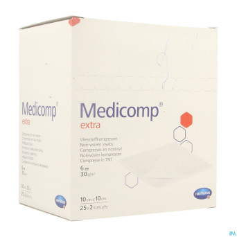 Medicomp cp ster 6pl    10x 10cm 25x2 4217350