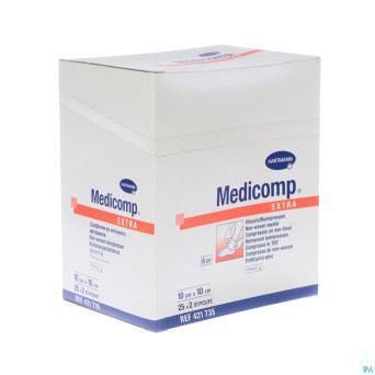 Medicomp cp ster 6pl    10x 10cm 25x2 4217350