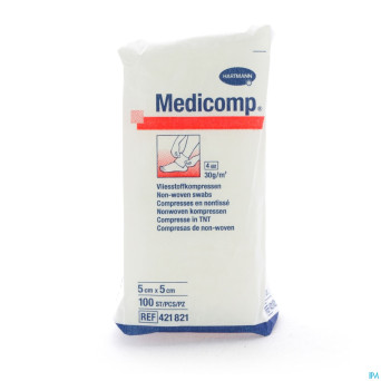 Medicomp cp n/st 4pl    5x  5cm  100 4218217