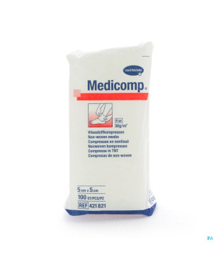 Medicomp cp n/st 4pl    5x  5cm  100 4218217
