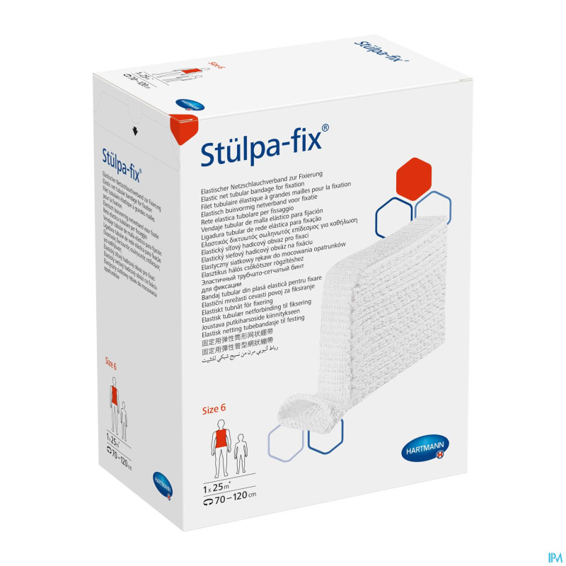 Stulpa fix hartm filet tubulaire n6    25m 9325466