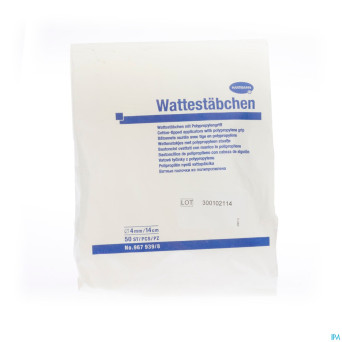 Hartm batonnets ouate 14cm grand bout   50 9679398