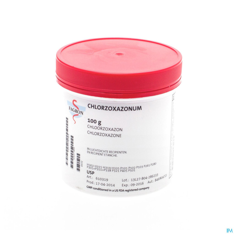 Chlorzoxazone vrac    100g fag