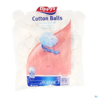 Tippys ouate tampons blanc 100