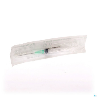 Bd plastipak ser.+aiguille 2ml+21g 1 1/2  1 300187