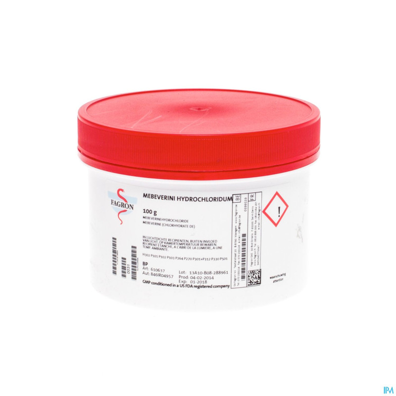 Mebeverine hcl vrac    100g fag