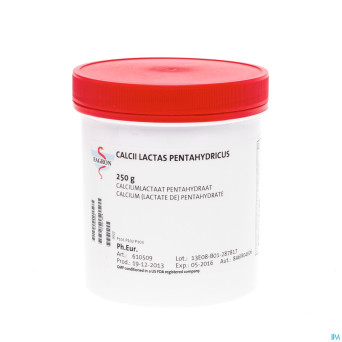 Ca lactate 5h2o vrac    250g fag