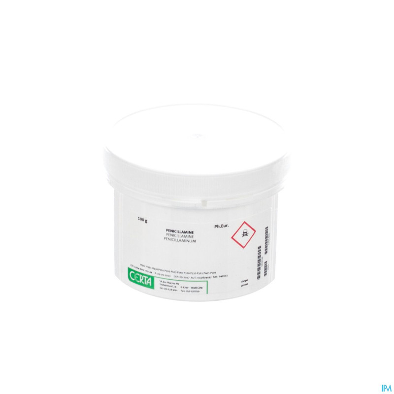 Penicillamine d ph.eur    100g aca