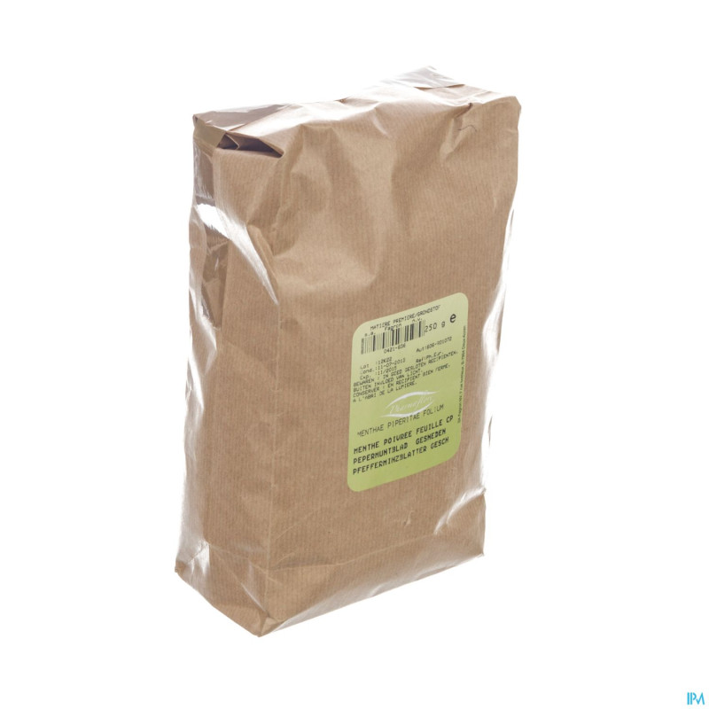 Menthe poivree feuille coupee    250g pharmafl