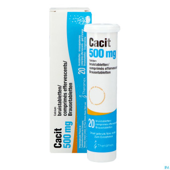 Cacit 500 tabl efferv.    tube 20x500mg