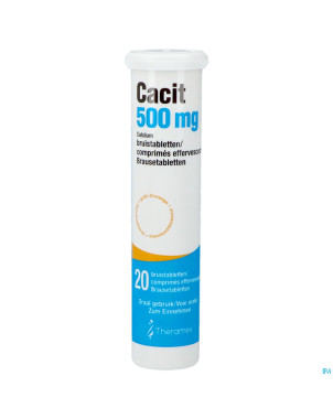 Cacit 500 tabl efferv.    tube 20x500mg