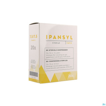 Ipansyl 3 cp ster 8pl  7,5x 7,5cm 20