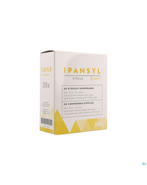 Ipansyl 3 cp ster 8pl  7,5x 7,5cm 20