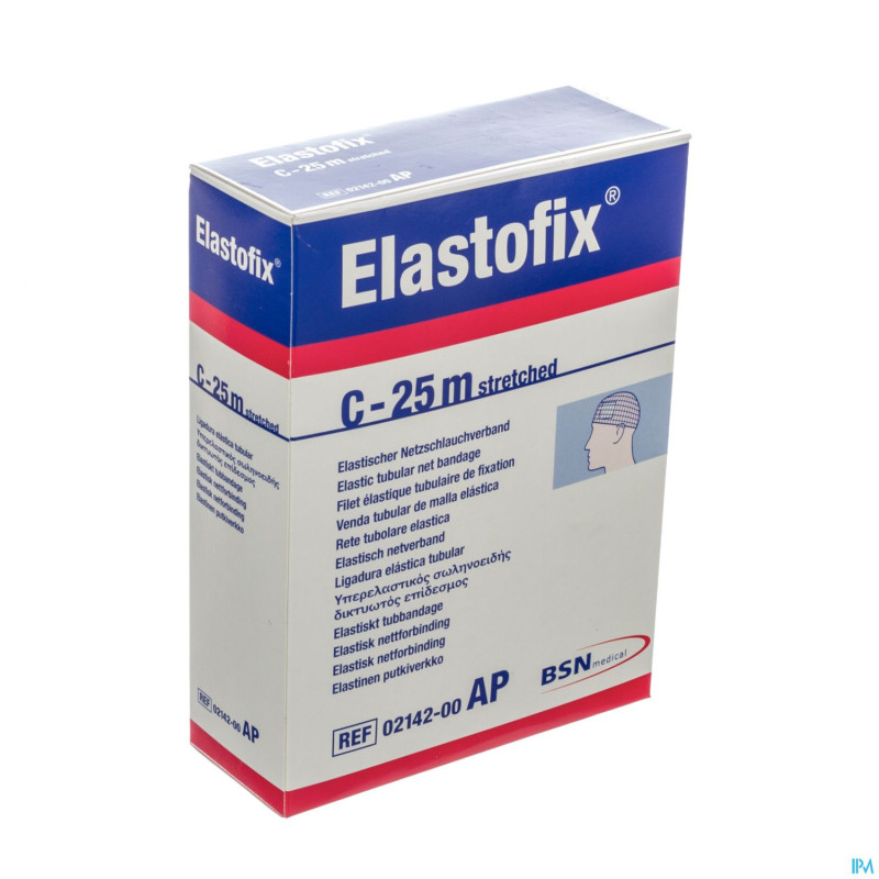 Elastofix filet tubulaire etire 25m c 214200
