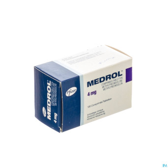 Medrol tabl 100x 4mg ud
