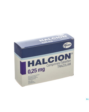 Halcion tabl 250 x 0,250mg ud