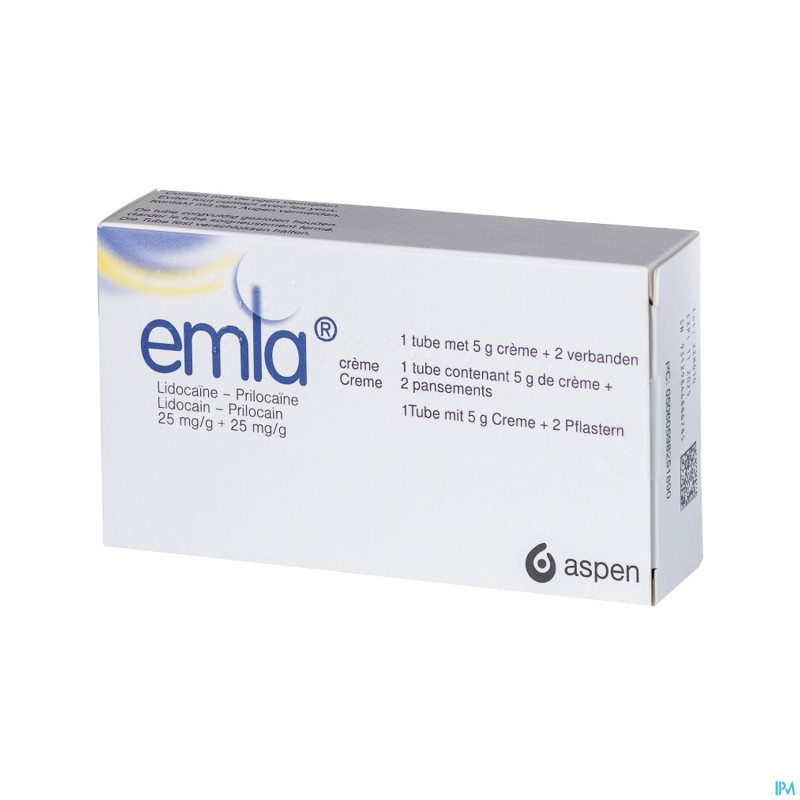 Emla 5 % tube 1 x 5 gr
