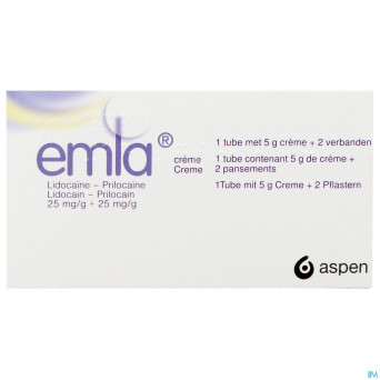 Emla 5 % tube 1 x 5 gr
