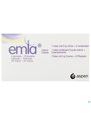 Emla 5 % tube 1 x 5 gr