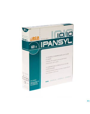Ipansyl 5 cp ster 8pl 10,0x10,0cm 12